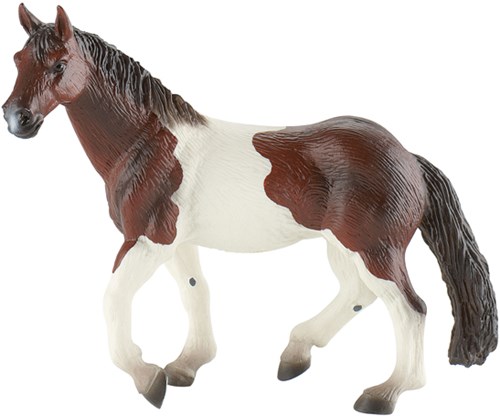 Bullyland toy horse Paint Horse mare - play figure rubber