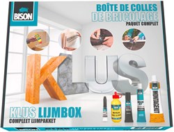 Bison glue box DIY set - handy glue solution for crafts and repairs