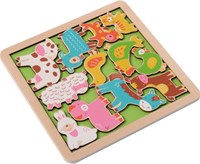 Eduplay wooden puzzle set - toy puzzles for children-3