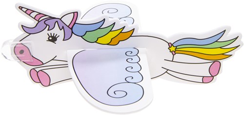 Foam Unicorn Airplane toy rainbow - colorful foam plane-2