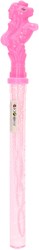Bubbles Horse pink toy bubble wand with horse figure
