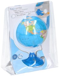 Puntenslijper globe world globe - colorful sharpener for kids and adults