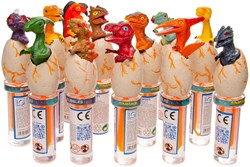 Bellenblaas sword dino in egg bubble toy dino adventure