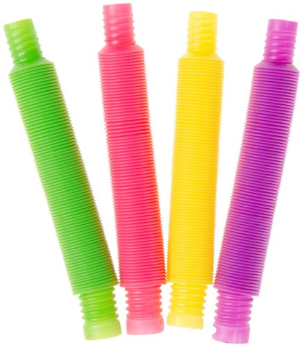 Fidget Stretch Tube toy colorful bendable sensory toy