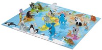 3D World Puzzle animals educational toy 40x50 cm colorful for kids-3