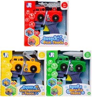 Bubbles blaster toy vehicle - 2-in-1 bubble gun car toy
