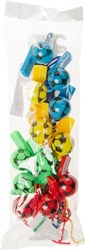 Duckiez football whistle with cord - colourful toy for kids and parties