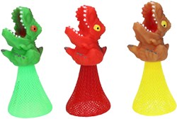 Pop-up spring dino toy 11cm - dino surprise for kids