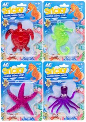 Sticky sea animal toy colorful - sticky ocean creatures