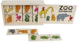 Domino FSC Wood educational kids toy - wooden domino game 28 pieces