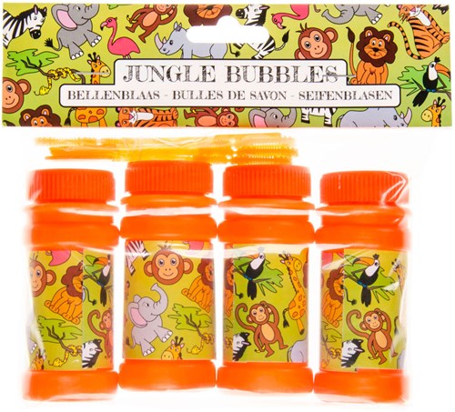 Duckiez bubble blower wild animals 60ml toy jungle fun