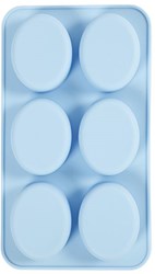 Creativ Company silicone moulds oval light blue 28x16x2.5 cm - crafts
