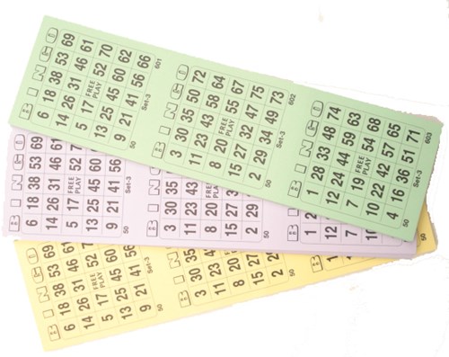 10 Bingo blocks 100X3Krt 1-75 75BT01