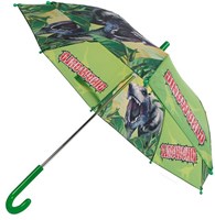 Kids umbrella DinoWorld dark green 70x60cm boys umbrella