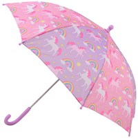 Johntoy umbrella unicorn and rainbow for girls - colorful kids toy