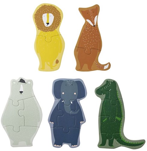 Trixie animal shape puzzle FSC cardboard - educational toddler toy-3