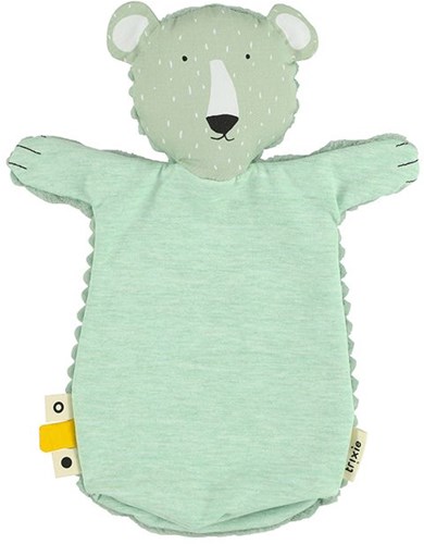 Trixie hand puppet polar bear - soft marionette for children