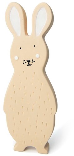 Trixie natural rubber teething toy - Mrs. Rabbit bunny pink-3