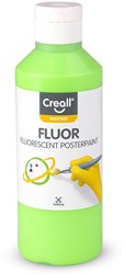 Creall poster paint green - fluorescent paint 250ml bottle