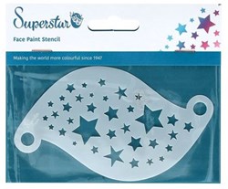 Face paint stencil stars face painting template for kids and adults