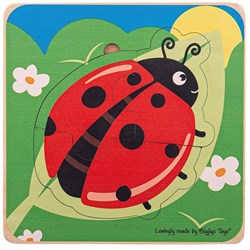 Bigjigs Lifecycle Layer Puzzle Ladybug