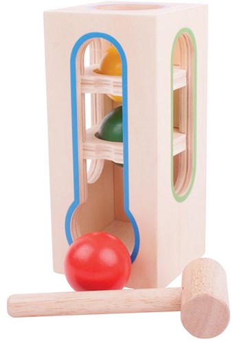 BigJigs wooden hammer game - educational toy for children-3