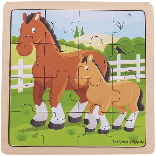 Bigjigs Horse and Foal Puzzle