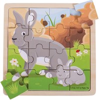 Bigjigs Rabbit and Kitten Puzzle-2