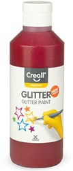 Creall glitter paint pink 250 ml - craft paint for kids and adults