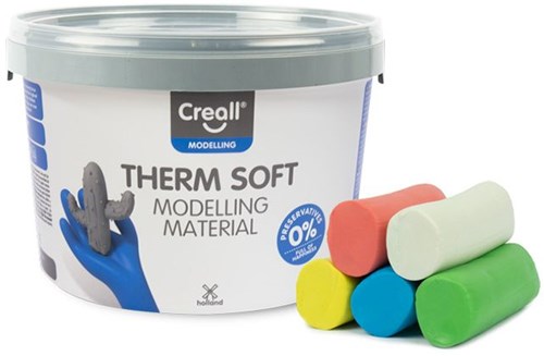 Creall modeling clay - Therm Soft Clay 2000g for kids-2