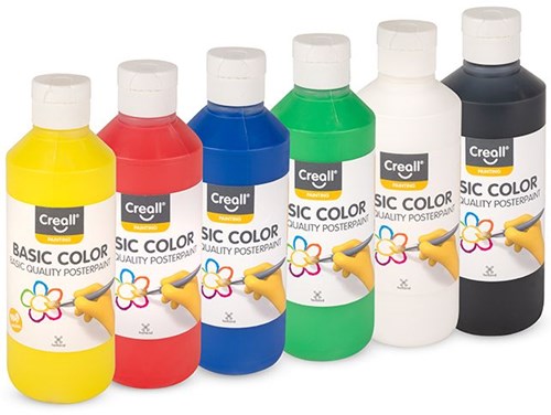Creall poster paint green 250ml - kids paint for crafting-2