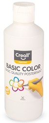 Creall poster paint white - Basic paint 250ml for crafts and painting