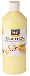 Poster paint pastel yellow Creall 500 ml kids paint crafts