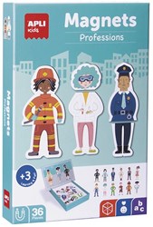 APLI Kids APLI - Professions Magnetic Card 36-piece