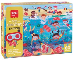 APLI Kids APLI - Puzzle Top Secret Strand (60 pieces)
