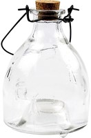 Wasp trap glass decorative transparent outdoor insect catcher 13 cm