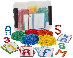 Plus-Plus educational toy learn numbers and letters multicolor