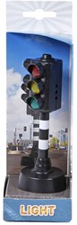 Kids GLOBE traffic light toy with light and sound 12cm traffic signal