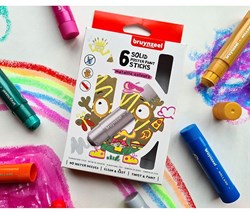 Bruynzeel 6 Bruynz. poster paint stick metal.60159206