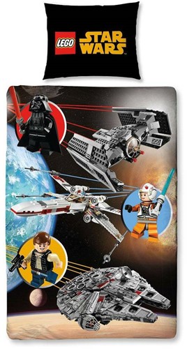 Lego  Dekbed Lego Star Wars Space