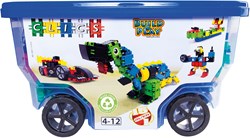 Clics building set Rollerbox 15 in 1 - sustainable construction toy