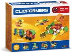 Clicformers Building Set Basic 110 Pieces Colorful Construction Toy