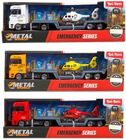 Metal truck with semi-trailer 20547Z-3