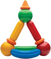 Stick-O magnetic building toy basic set 10 pieces for toddlers and kids-3
