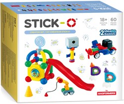 Stick-O magnetic toy Creator Set - 60 pieces - baby building blocks