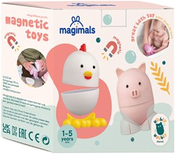 Clics magnetic toy Magimals farm animals bath toy