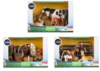 Toi-Toys farm animals playset - Medium set with animals and farmer-2