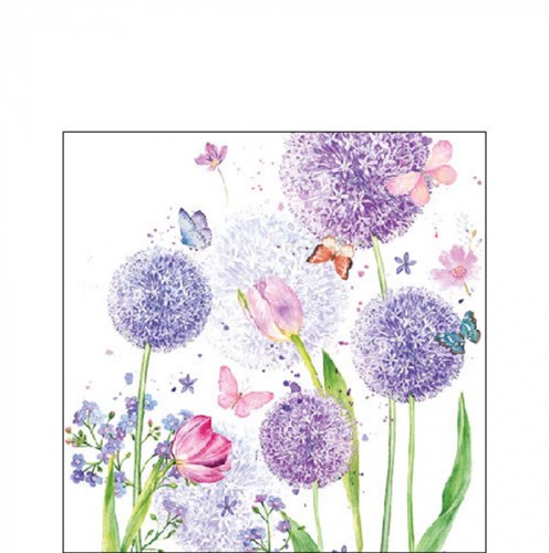 Ambiente napkins floral design 25 cm FSC certified paper