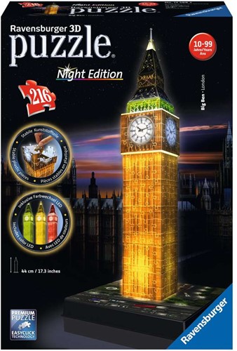 Ravensburger Big Ben Night Edition 3D puzzle