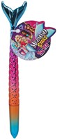Van Manen mermaid pen with shiny tail and rainbow colors-2